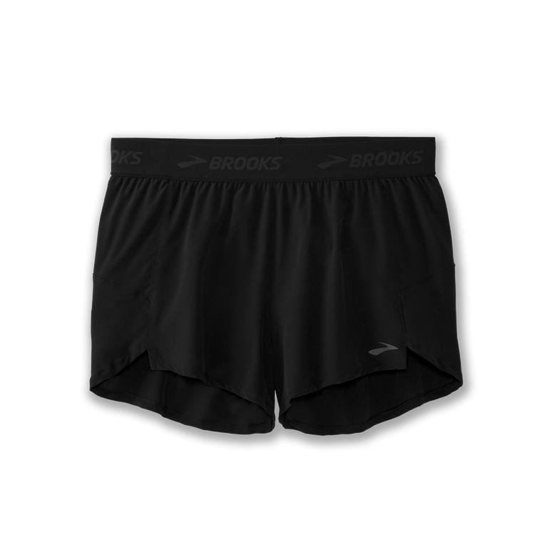 Brooks Womens Chaser 3 Running Shorts - Black (746310-CBP)